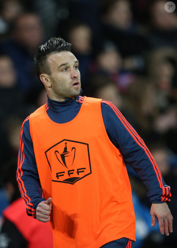 Mathieu Valbuena - Match de coupe de France entre le Psg et Lyon au Parc des Princes à Paris le 10 février 2016.