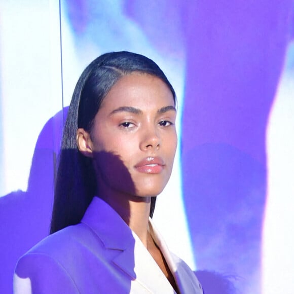 Tina Kunakey - Frontrow du défilé de mode prêt-à-porter printemps-été 2023 "Off-White" lors de la fashion week de Paris. Le 29 septembre 2022 © Veeren / Bestimage 