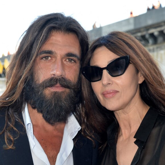 Monica Bellucci et Nicolas Lefebvre - After-party de l'exposition "Curiosités" de Rose de Ganay à Paris le 6 juin 2019