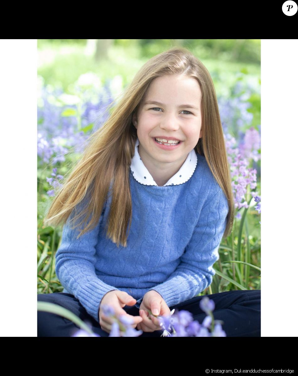 La princesse Charlotte a déjà 7 ans, les photos ont comme d'habitude été prises par sa mère, Kate Middleton. @ Instagram / Duke and Duchess of Cambridge