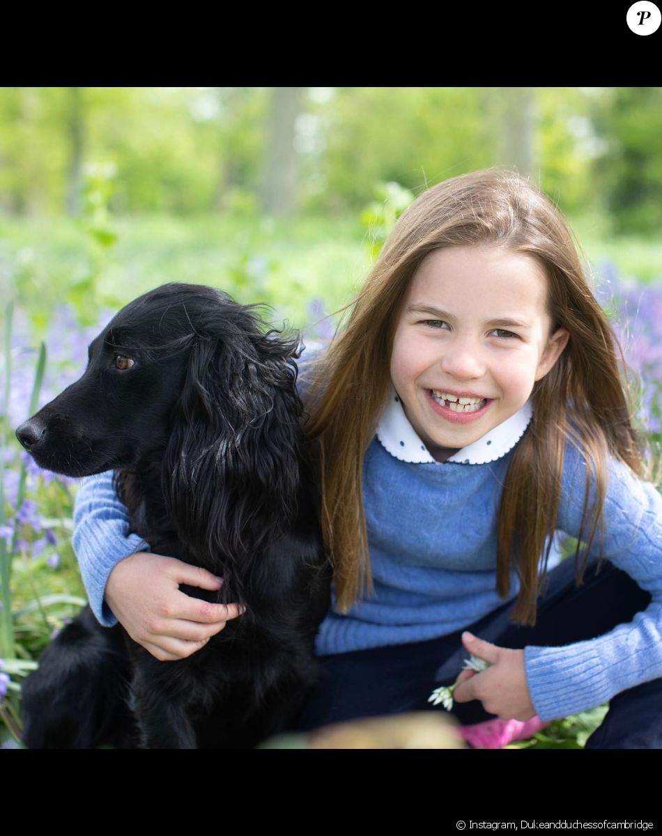 La princesse Charlotte a déjà 7 ans, les photos ont comme d'habitude été prises par sa mère, Kate Middleton. @ Instagram / Duke and Duchess of Cambridge
