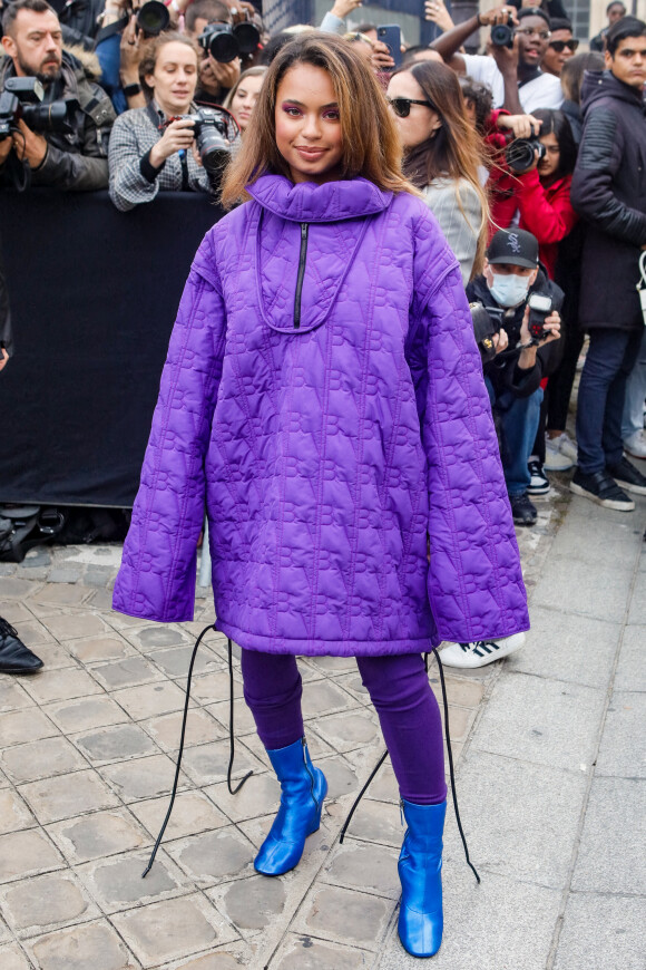 Paola Locatelli - Arrivées au défilé Victoria Beckham, collection femme prêt-à-porter printemps/été lors de la Fashion Week de Paris. Le 30 septembre 2022.