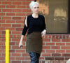 Gwen Stefani à la sortie de chez le médecin à Los Angeles, le 19 décembre 2014.