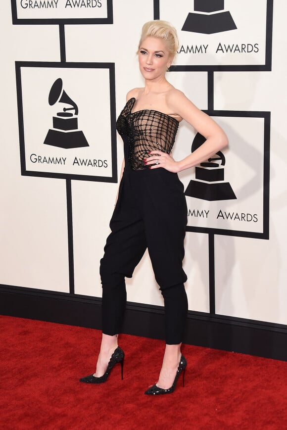 Gwen Stefani - 57ème soirée annuelle des Grammy Awards au Staples Center à Los Angeles, le 8 février 2015.