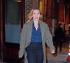Kate Winslet sort de l'hôtel The Greenwich à New York City, New York, Etats-Unis, le 30 novembre 2017. 