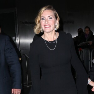Kate Winslet - People arrivent à l'avant première du nouveau film 'Wonder Wheel' de W.Allen à New York, le 14 novembre 2017.