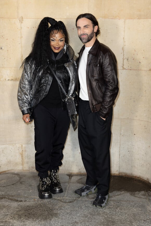 Christian Louboutin and Janet Jackson attend the Louis Vuitton News  Photo - Getty Images