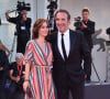 Nathalie Péchalat et son mari Jean Dujardin - Red carpet du film "J'accuse" lors du 76e Festival du Film de Venise, la Mostra à Venise en Italie.