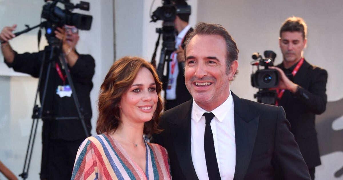 Mariage de Jean Dujardin et Nathalie Péchalat un grand jour à Saint