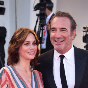 Nathalie Péchalat et son mari Jean Dujardin - Red carpet du film "J'accuse" lors du 76e Festival du Film de Venise, la Mostra à Venise en Italie.