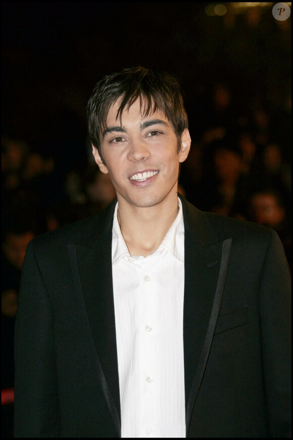 Grégory Lemarchal de la Star Academy - Cérémonie des NRJ Music Awards 2006 à Cannes