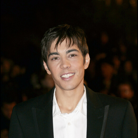 Grégory Lemarchal de la Star Academy - Cérémonie des NRJ Music Awards 2006 à Cannes