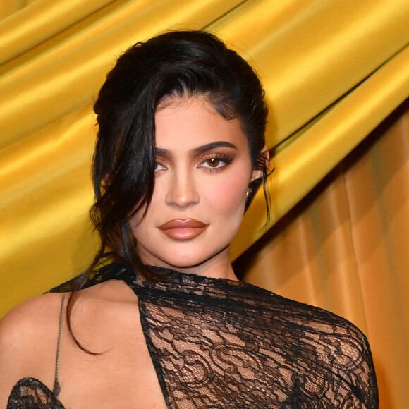 Kylie Jenner au photocall de la soirée BoF 500 du magazine The Business of Fashion à l'hôtel Shangri-La lors de la Fashion Week de Paris (PFW), France. © Veeren-Clovis/Bestimage 