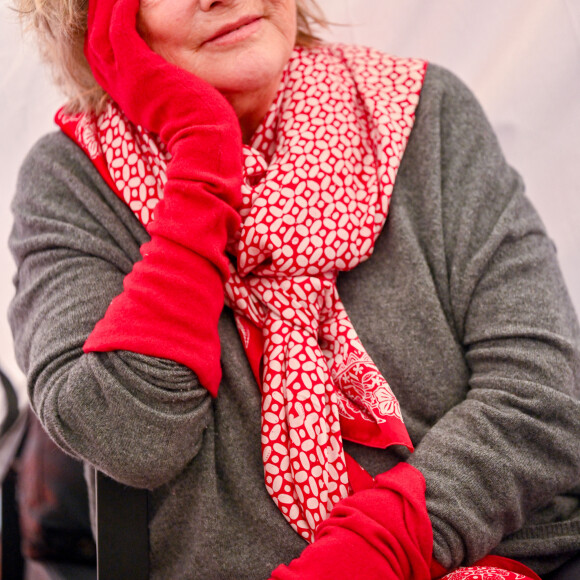 Rendez-vous avec Mylène Demongeot lors de la cérémonie d'ouverture du festival International du film de comédie à Liège. Le 5 novembre 2021 © Frédéric Andrieu / Bestimage