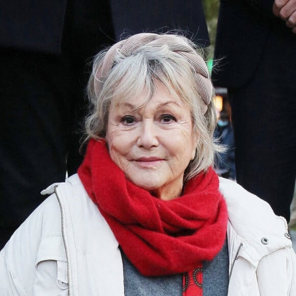 Mylène Demongeot - 14ème journée mondiale pour le droit de mourir dans la dignité sur la Place de la République à Paris le 2 novembre 2021. © Panoramic/Bestimage 