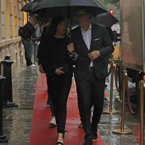 Semi-exclusif - Laurent Blanc et sa femme Anne - Dîner de l'équipe de France 98 au Buddha-Bar à Paris à l'occasion des 20 ans de la victoire de l'équipe de France, le 11 juin 2018. © Marc Ausset-Lacroix/Bestimage