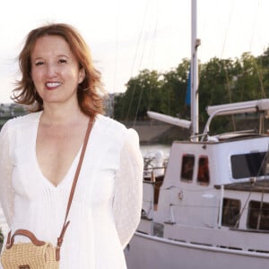 Anne Roumanoff - People au Trophée de la Pétanque Gastronomique à Paris Yacht Marina le 21 juin 2022. © Christophe Aubert via Bestimage