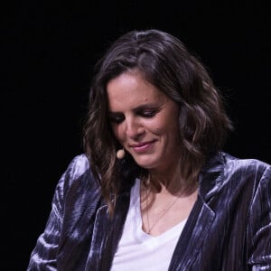 Laure Manaudou - Enregistrement de l'émission "La Chanson secrète 11" à Paris, diffusée le 24 juin sur TF1. Le 18 janvier 2022. © Cyril Moreau / Bestimage 