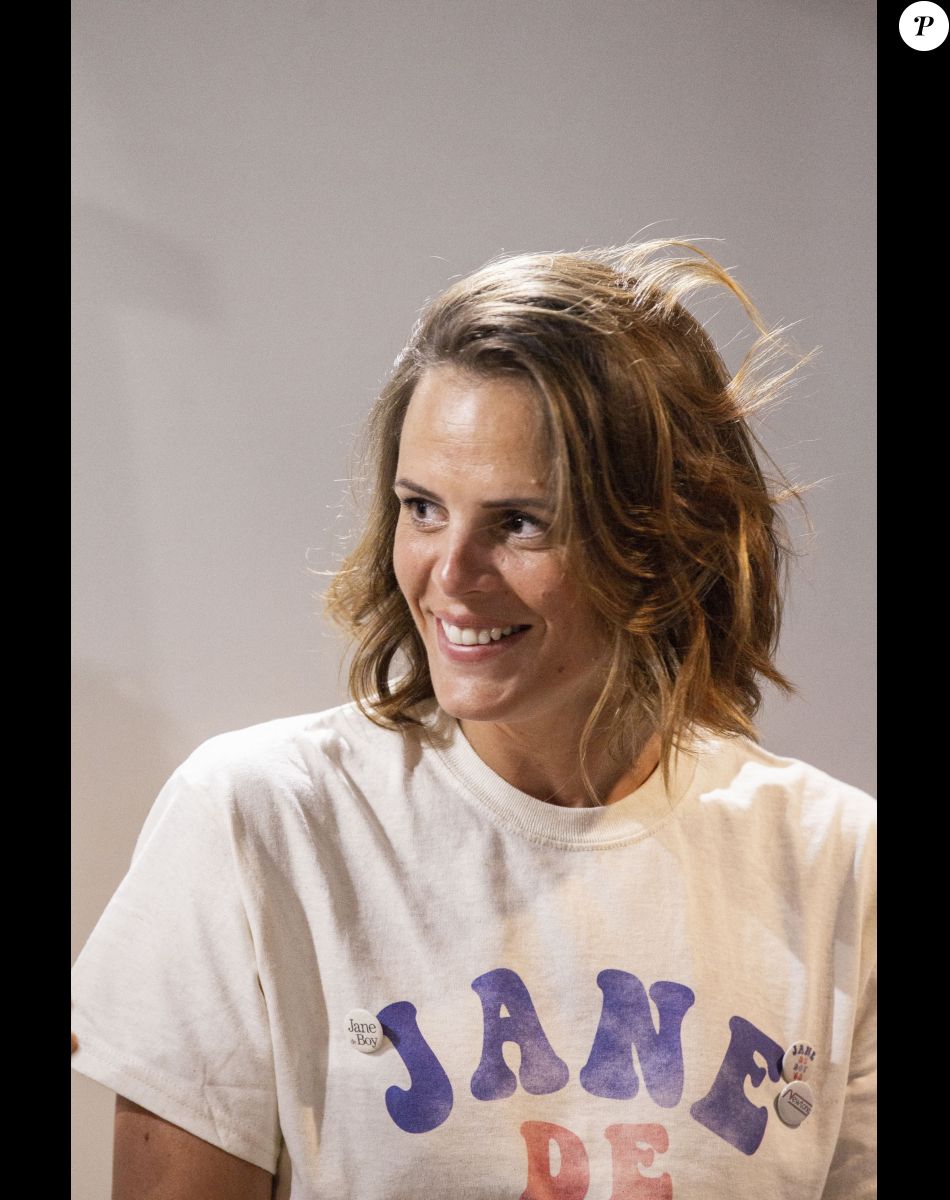Laure Manaudou (ambassadrice) lors de la conférence de presse pour le raid polaire 100% féminin en Islande "Destination Iceland by Défi d'Elles", à la maison de soins Respire à Paris, France, le 15 janvier 2020. © Jack Tribeca/Bestimage