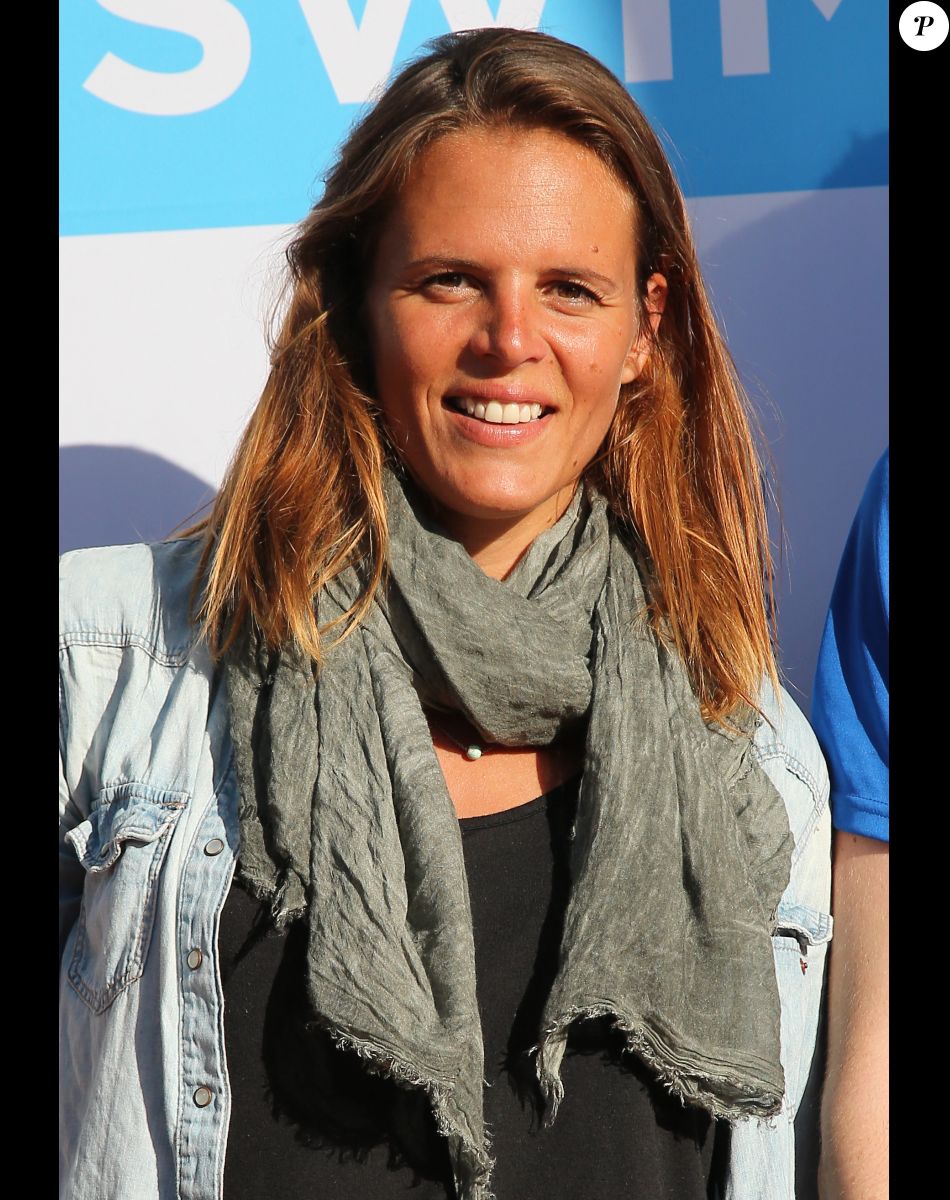 Laure Manaudou - 2ème édition de l'Open Swin Stars "Paris à la nage" au bassin de la Villette à Paris. © Marc Ausset-Lacroix / Bestimage