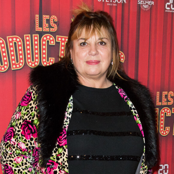 Michèle Bernier - Soirée de gala à l'occasion de la première de la pièce "Les producteurs" au Théâtre de Paris à Paris. Le 2 décembre 2021. © Christophe Clovis / Bestimage
