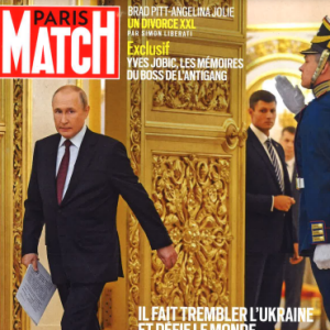 Couverture de "Paris Match" du jeudi 13 octobre 2022