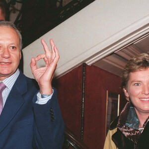 Jean-Marie Cavada et Elise Lucet.