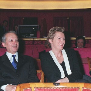 Jean-Marie Cavada et Elise Lucet.