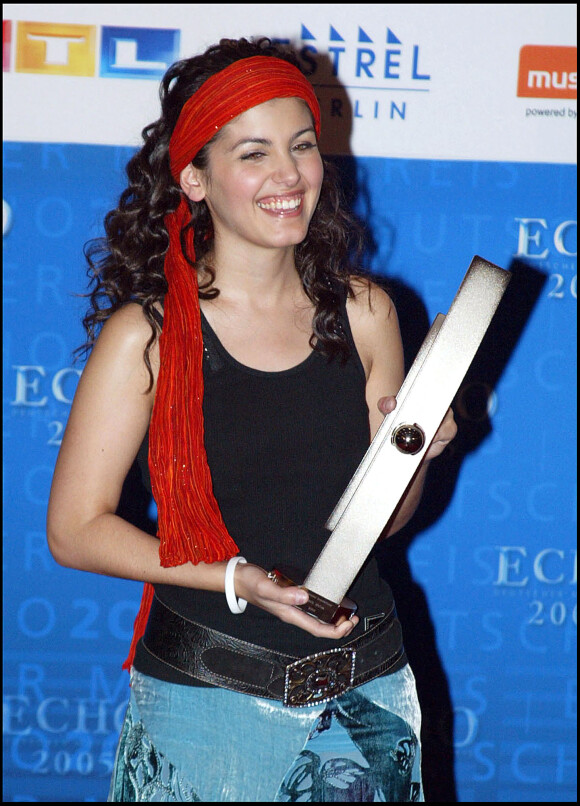 Katie Melua lors des Echoe Awards à Berlin en 2005