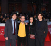 Pietro Marcello, Juho Kuosmanen, Marjane Satrapi et Louis Garrel - Tapis rouge de la soirée d'ouverture du 17ème Festival International du Film de Rome. Le 13 octobre 2022