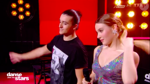 Carla Lazzari et Pierre Mauduy - "Danse avec les stars" sur TF1.