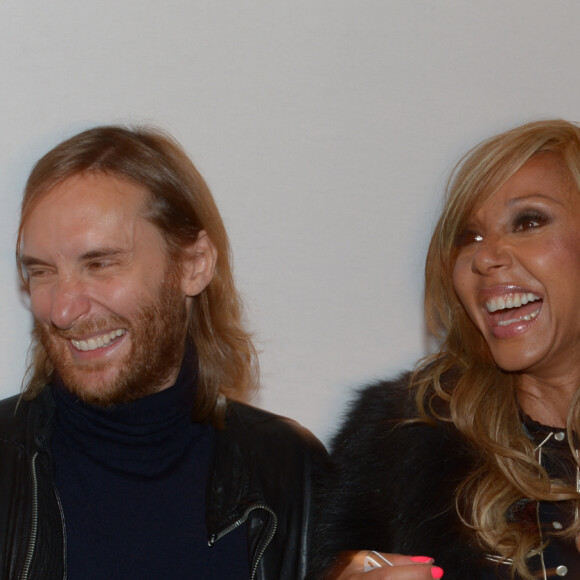 David et Cathy Guetta - People a la soiree Renault au mondial de l' auto a la porte de Versailles a Paris Le 27 septembre 2012 