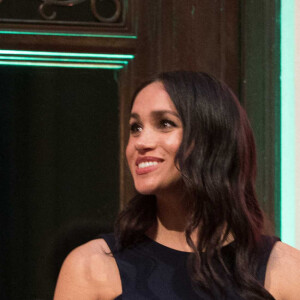 Meghan Markle, duchesse de Sussex (enceinte), le prince Harry, duc de Sussex lors d'une réception au War Memorial Museum à Auckland, Nouvelle Zélande le 30 octobre 2018. 