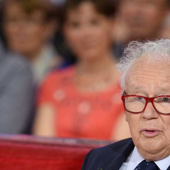 Philippe Bouvard - Enregistrement de l'émission "Vivement Dimanche" à Paris le 02 Juin 2015 et qui sera diffusée le 28 juin 2015.