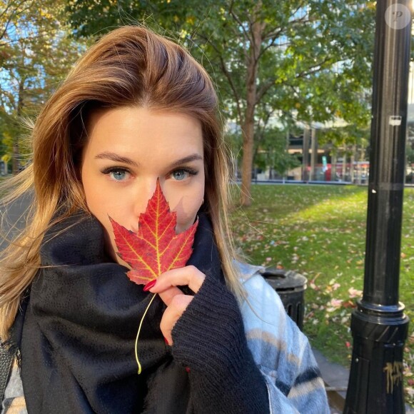 Camille Gottlieb en vacances à Montréal. Instagram. Le 15 octobre 2022.