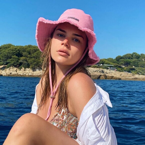 Camille Gottlieb, la plus jeune fille de la princesse Stéphanie de Monaco, sur Instagram.