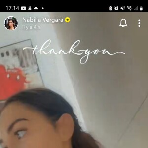 Nabilla Benattia se confie sur son fils Leyann, le 20 octobre 2022, sur Snapchat