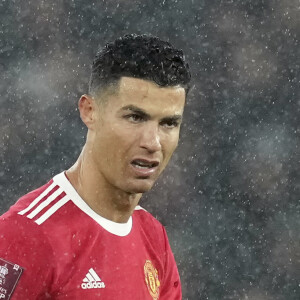 Cristiano Ronaldo lors du match de FA Cup Emirates au stade Old Trafford à Manchester, Royaume Uni, le 4 février 2022. Le match s'est terminé sur un match nul 1-1. © Andrew Yates/Sportimage/Cal Sport Media/Zuma Press/Bestimage