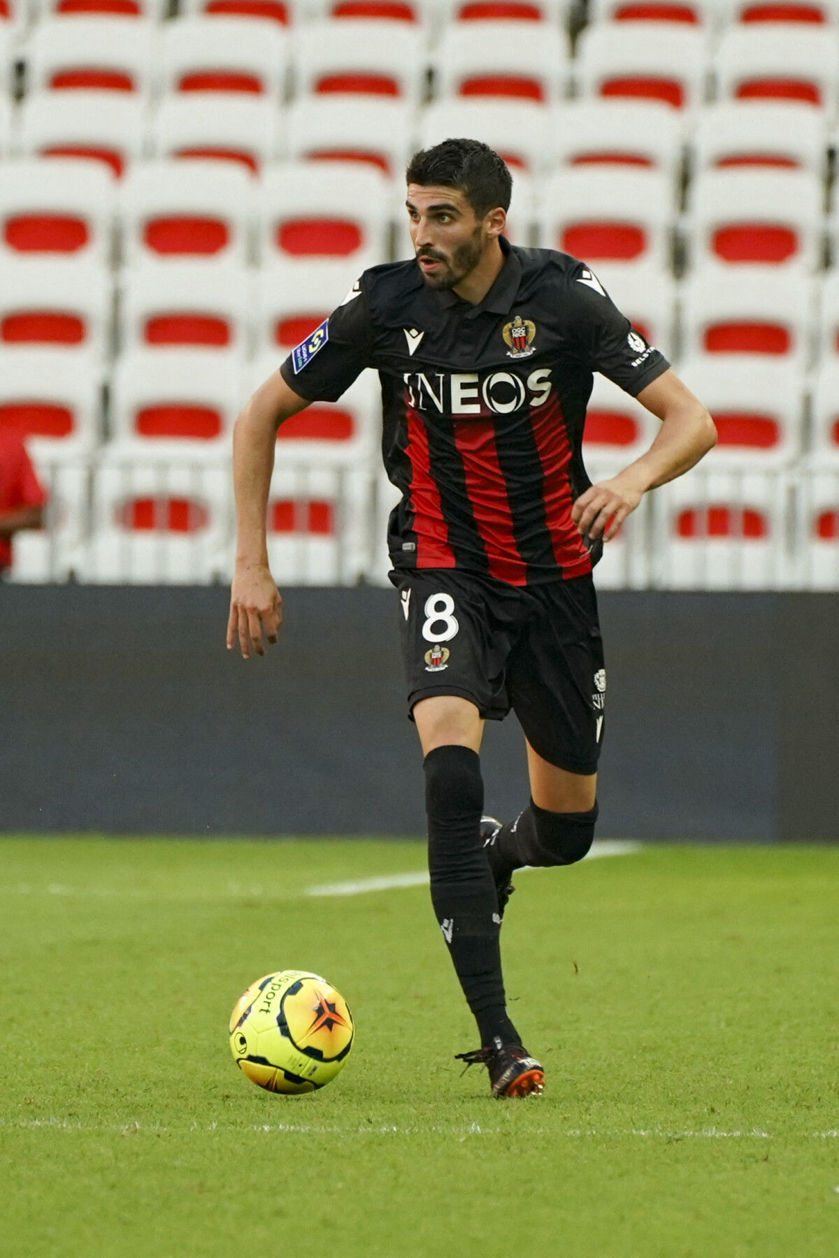 Carte Adrenalyn Signée Lees-Melou - OGC Nice Ligue 1 - Collection Football