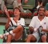 Match de tennis - Henri Leconte et Yannick Noah
