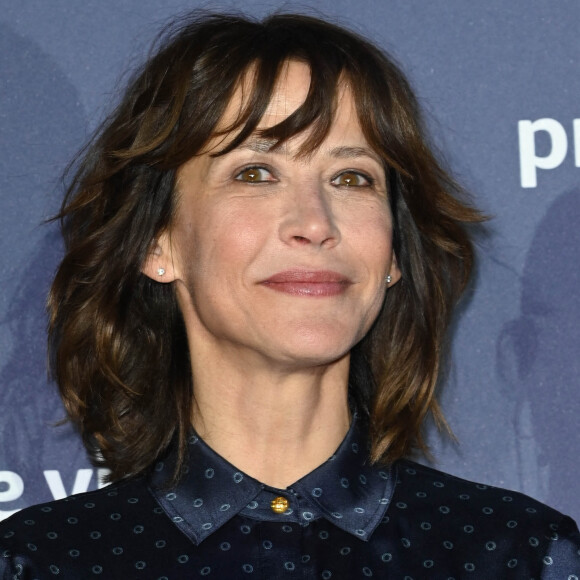 Exclusif - Sophie Marceau - Avant-première du film "I Love America" au Centquatre à Paris le 10 mars 2022. Le public de Prime Vidéo pourra ainsi découvrir sur la plateforme dès le 11 mars les aventures de Lisa (Sophie Marceau) qui décide de changer de vie en quittant Paris pour Los Angeles et de relancer sa vie sentimentale à travers les app de rencontre. © Coadic Guirec/Bestimage 