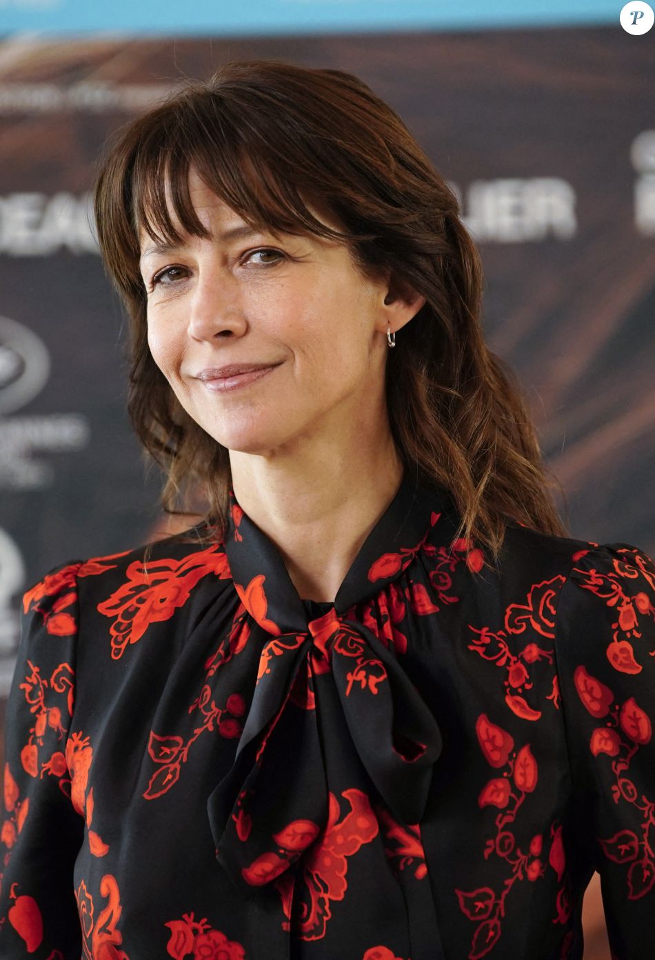 Sophie Marceau au photocall du film Tout s'est bien passé à l'hôtel