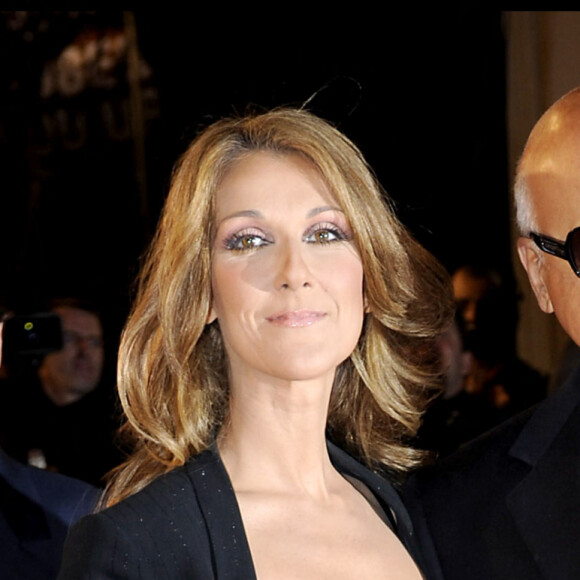 Céline Dion et son mari René Angélil - Montée des marches des NRJ Music Awards 2008 au palais des festivals de Cannes