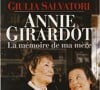 Annie Girardot - La Mémoire de ma mère, un livre de Giulia Salvatori (éditions Robert Lafon)