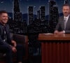 Zac Efron sur le plateau de l'émission "Jimmy Kimmel Live!" à Los Angeles, le 11 mai 2022. © JLPPA/Bestimage