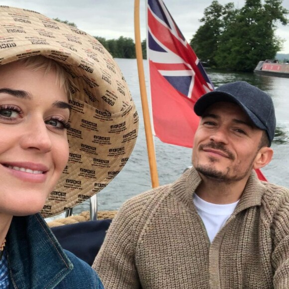 Katy Perry rend hommage à Orlando Bloom pour ses 45 ans. Instagram.