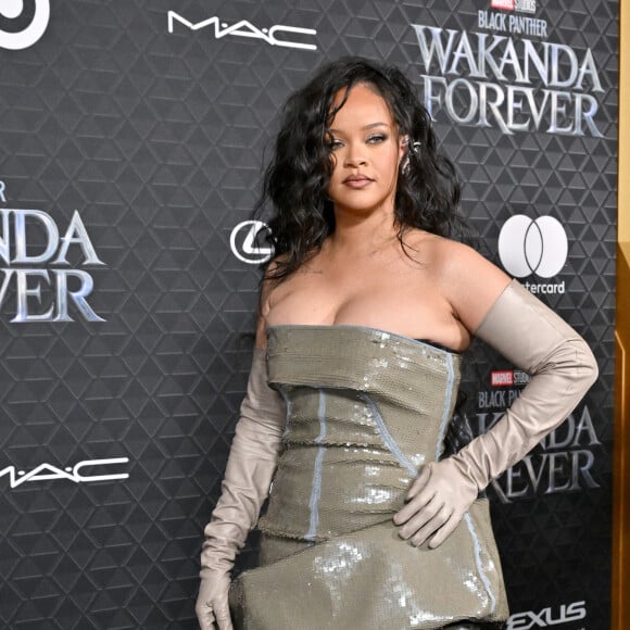 Rihanna - Arrivées au photocall de la première du film Marvel studios "Black Panther 2: Wakanda Forever" au théâtre Dolby à Hollywood, Los Angeles, Californie, Etats-Unis, le 26 octobre 2022. 