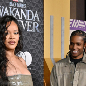 Rihanna - Arrivées au photocall de la première du film Marvel studios "Black Panther 2: Wakanda Forever" au théâtre Dolby à Hollywood, Los Angeles, Californie, Etats-Unis, le 26 octobre 2022. 