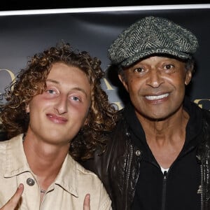 Exclusif - Jenaye, Eleejah, Joalukas Noah, son père Yannick Noah lors de la soirée d'anniversaire de Joalukas Noah, fils de Yannick Noah et Isabelle Camus, pour ses 18 ans à Paris. © Cyril Moreau / Bestimage