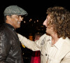 Exclusif - Joalukas Noah avec son père Yannick Noah lors de la soirée d'anniversaire de Joalukas Noah, fils de Yannick Noah et Isabelle Camus, pour ses 18 ans à Paris le 10 juin 2022. © Cyril Moreau / Bestimage